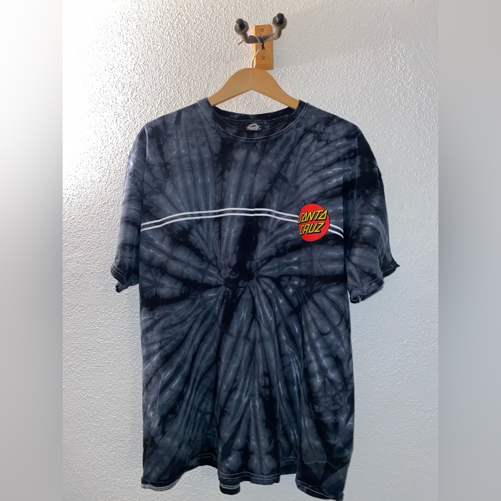 Santa Cruz tie dye T-shirt size 2XL